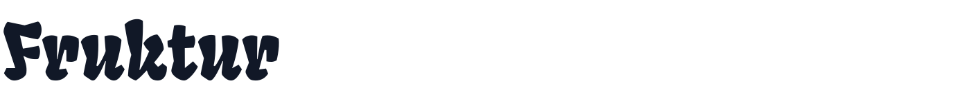 Fruktur — Fruktur-Regular.ttf