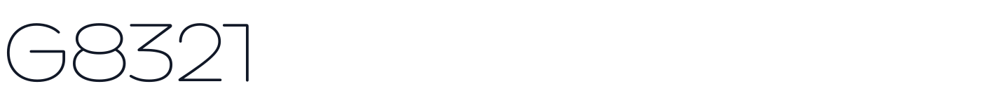G8321 — G8321-ExtraLight.otf
