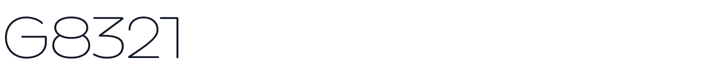 G8321 — G8321-ExtraLight.ttf