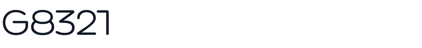 G8321 — G8321-Regular.ttf