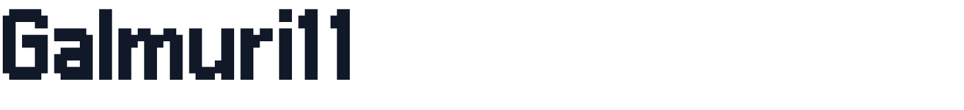 Galmuri11 — Galmuri11-Bold.ttf