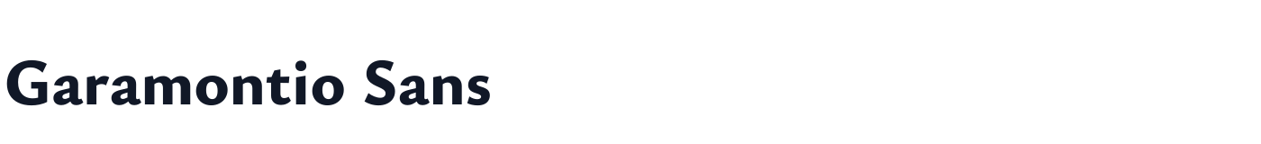Garamontio Sans — GaramontioSans-ExtraBold.ttf