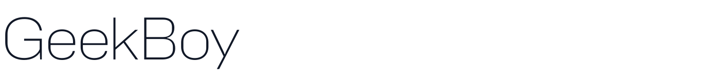 GeekBoy — GeekBoy-ExtraLight.otf