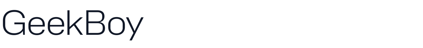 GeekBoy — GeekBoy-Light.otf