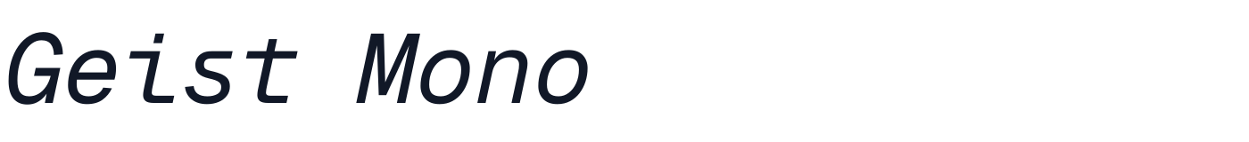 Geist Mono — GeistMono-Italic[wght].ttf