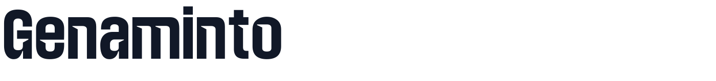 Genaminto — Genaminto-Regular.otf