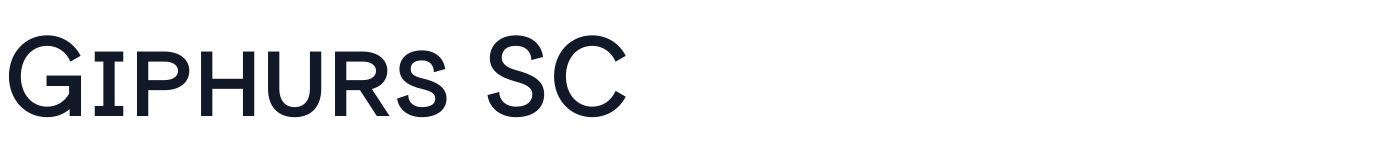 Giphurs SC — GiphursSC-Medium.otf