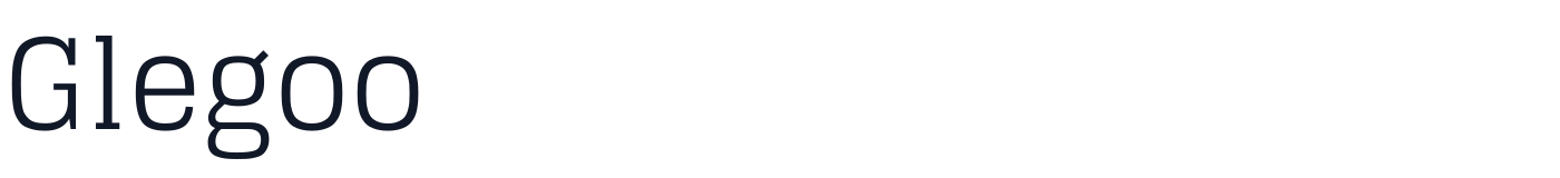 Glegoo — Glegoo-Regular.ttf