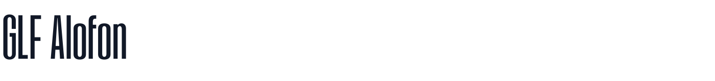 GLF Alofon — GLF-Alofon-Regular.otf