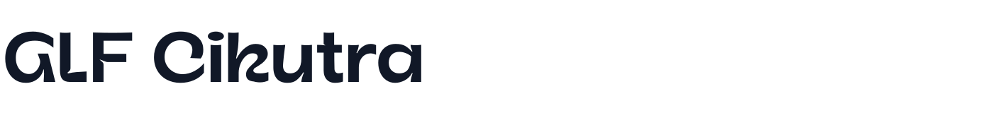GLF Cikutra — GLF-Cikutra-Medium.ttf