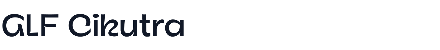 GLF Cikutra — GLF-Cikutra-Regular.ttf