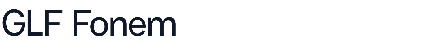 GLF Fonem — GLF-Fonem-Medium.otf