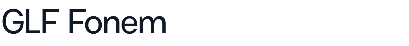 GLF Fonem — GLF-Fonem-Medium.ttf
