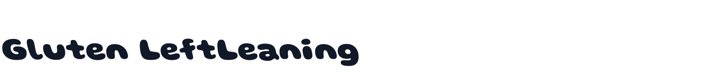 Gluten LeftLeaning — GlutenLeftLeaning-ExtraBold.ttf