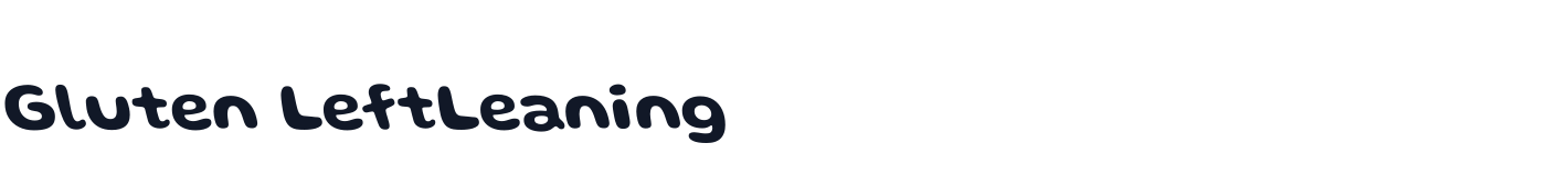 Gluten LeftLeaning — GlutenLeftLeaning-SemiBold.ttf