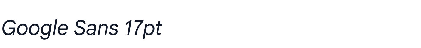 Google Sans 17pt — GoogleSans_17pt-Italic.ttf