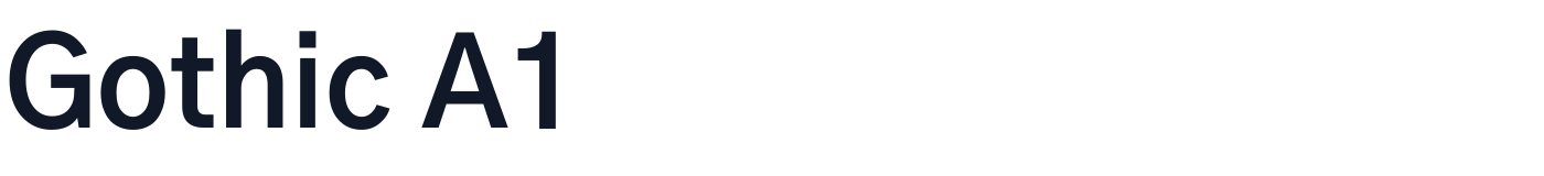 Gothic A1 — GothicA1-Bold.ttf