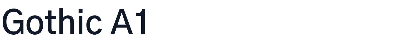 Gothic A1 — GothicA1-SemiBold.ttf