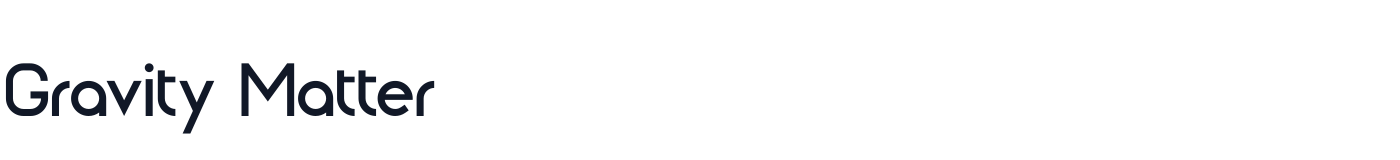 Gravity Matter — GravityMatterNormal.otf