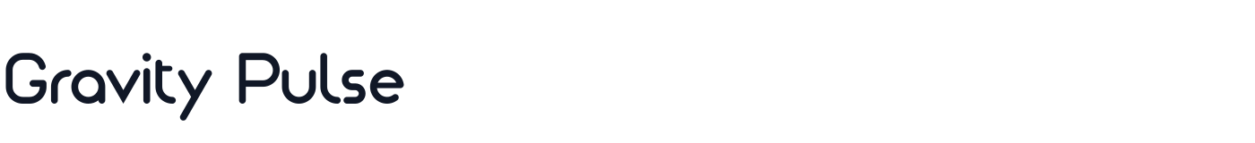 Gravity Pulse — GravityPulseNormal.otf