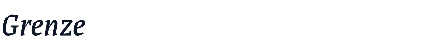 Grenze — Grenze-Italic[wght].ttf