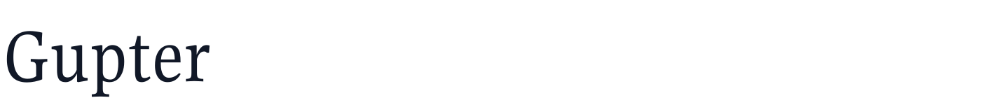 Gupter — Gupter-Regular.ttf
