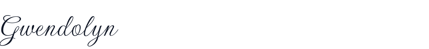 Gwendolyn — Gwendolyn-Regular.ttf