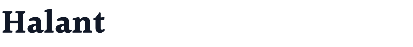 Halant — Halant-Bold.ttf