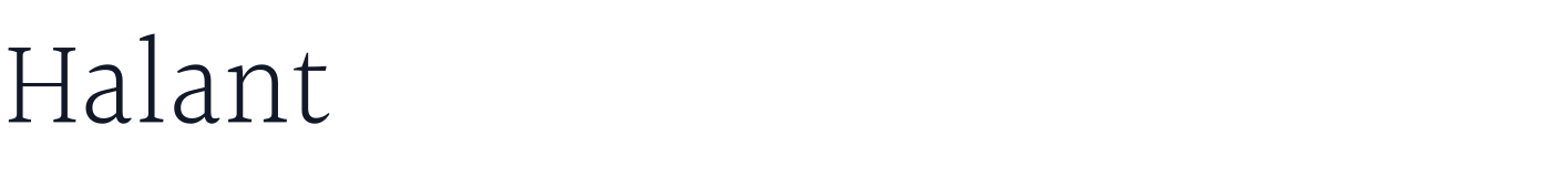 Halant — Halant-Light.ttf