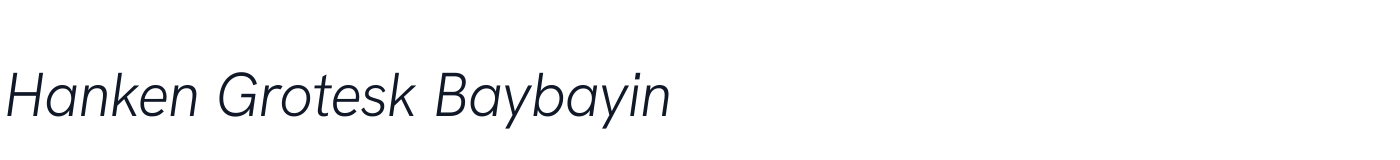 Hanken Grotesk Baybayin — HankenGroteskBaybayin-LightItalic.ttf