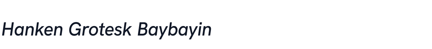 Hanken Grotesk Baybayin — HankenGroteskBaybayin-MediumItalic.ttf