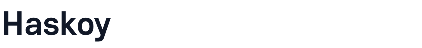 Haskoy — Haskoy-Bold.otf