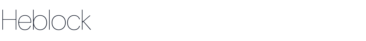 Heblock — Heblock-Thin.ttf