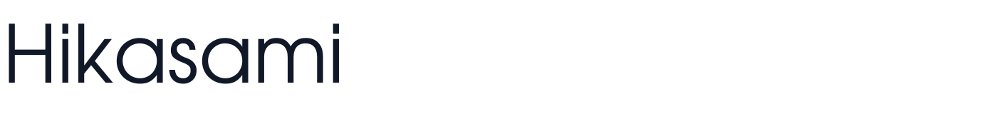 Hikasami — Hikasami-Regular.otf