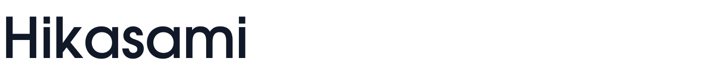 Hikasami — Hikasami-SemiBold.ttf