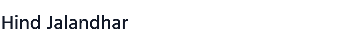 Hind Jalandhar — HindJalandhar-Medium.ttf