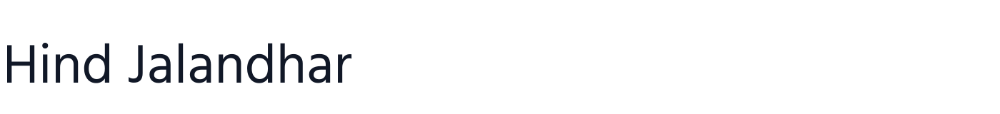 Hind Jalandhar — HindJalandhar-Regular.ttf