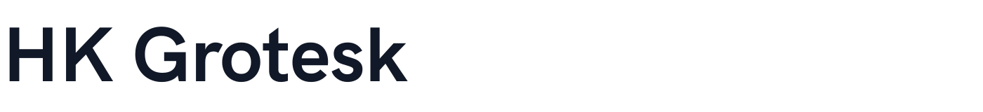 HK Grotesk — HKGrotesk-Bold.ttf