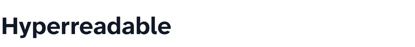 Hyperreadable — Hyperreadable-Bold.ttf