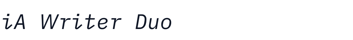 iA Writer Duo — ia-writer-duo-latin-400-italic.ttf