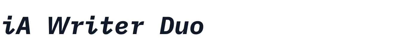 iA Writer Duo — ia-writer-duo-latin-700-italic.ttf