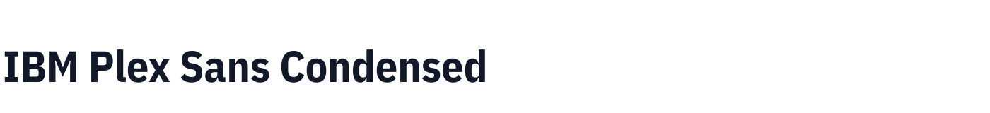 IBM Plex Sans Condensed — IBMPlexSansCondensed-Bold.ttf