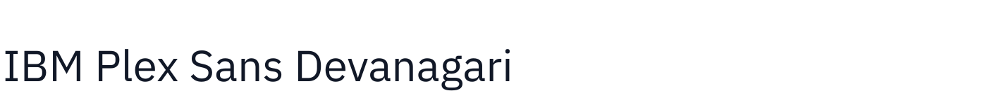 IBM Plex Sans Devanagari — IBMPlexSansDevanagari-Regular.ttf