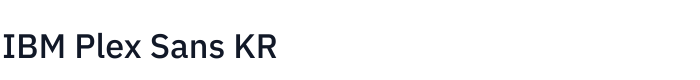 IBM Plex Sans KR — IBMPlexSansKR-Medium.ttf