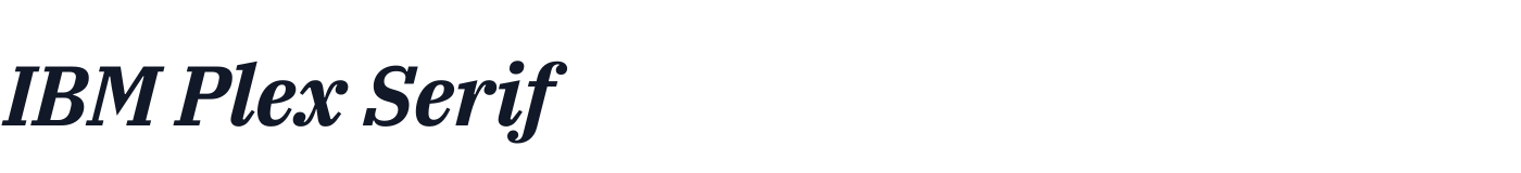 IBM Plex Serif — IBMPlexSerif-BoldItalic.ttf
