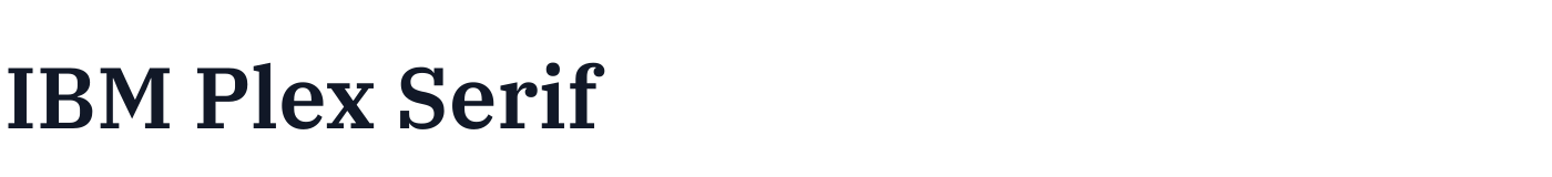 IBM Plex Serif — IBMPlexSerif-SemiBold.ttf