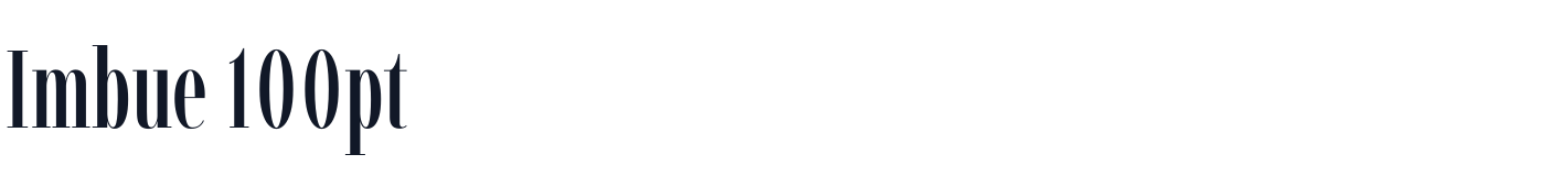 Imbue 100pt — Imbue100pt-Medium.ttf