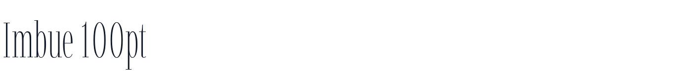 Imbue 100pt — Imbue100pt-Thin.ttf