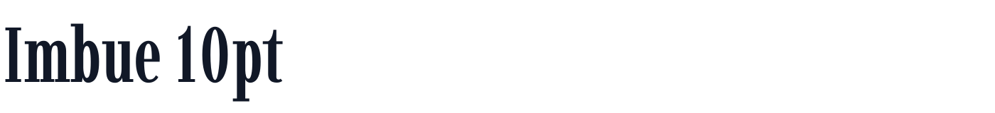 Imbue 10pt — Imbue10pt-SemiBold.ttf