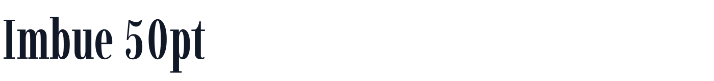 Imbue 50pt — Imbue50pt-SemiBold.ttf